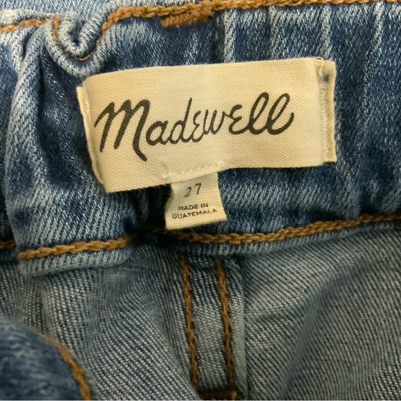 Madewell Pull-On Jeans In Keefe Wash. Style# NA951. Women’s Size 27. - Picture 8 of 9